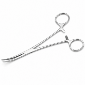 kelly hemostatic forceps curved 14cm